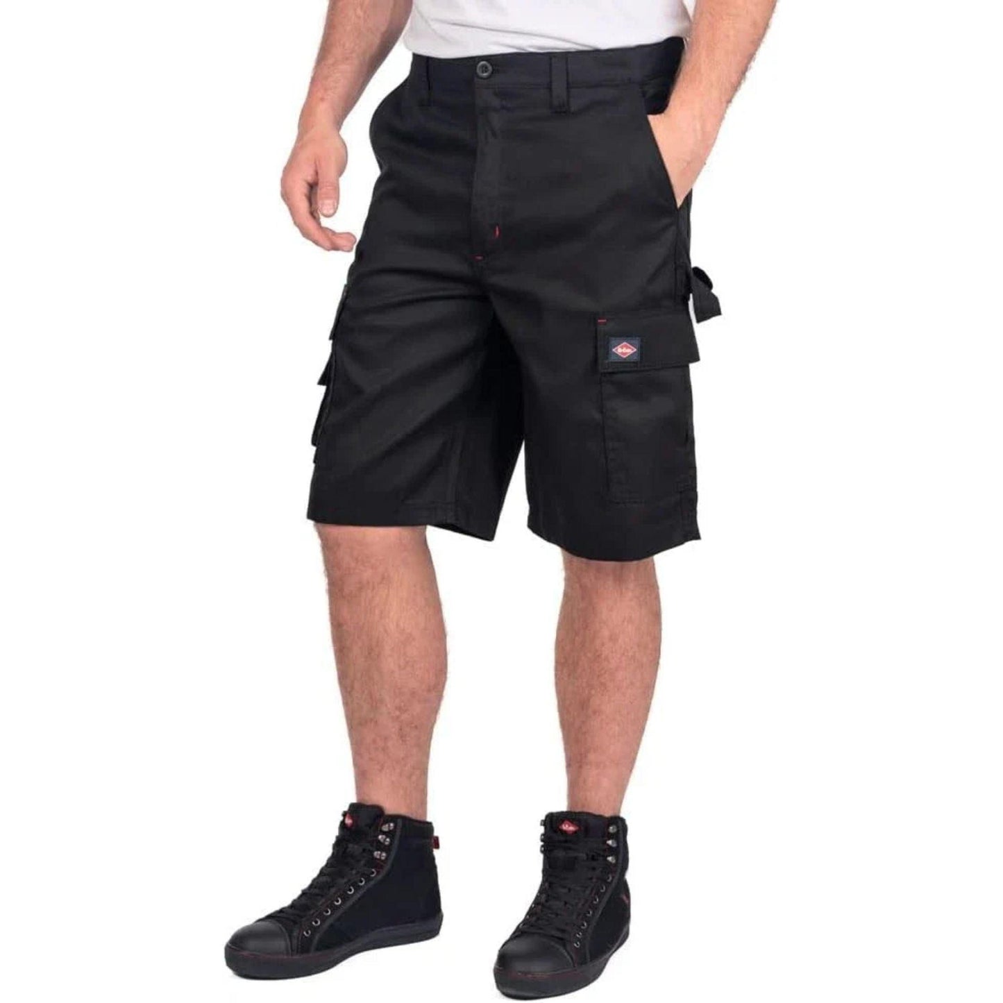 Lee Cooper Black Workwear Shorts 30" W