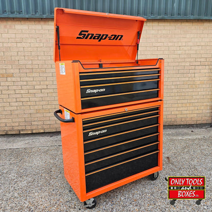Snap-on 40" Orange Heritage Roll Cab and Top Chest - Pre-loved