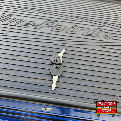 Blue-Point 3 Drawer Cart with Side Table & Side Box