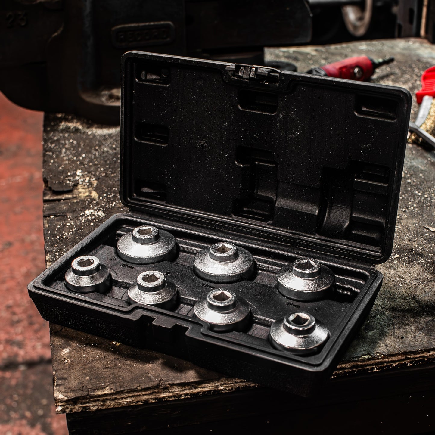 POWERHAND 7Pc Oil Filter Cap Wrench Set