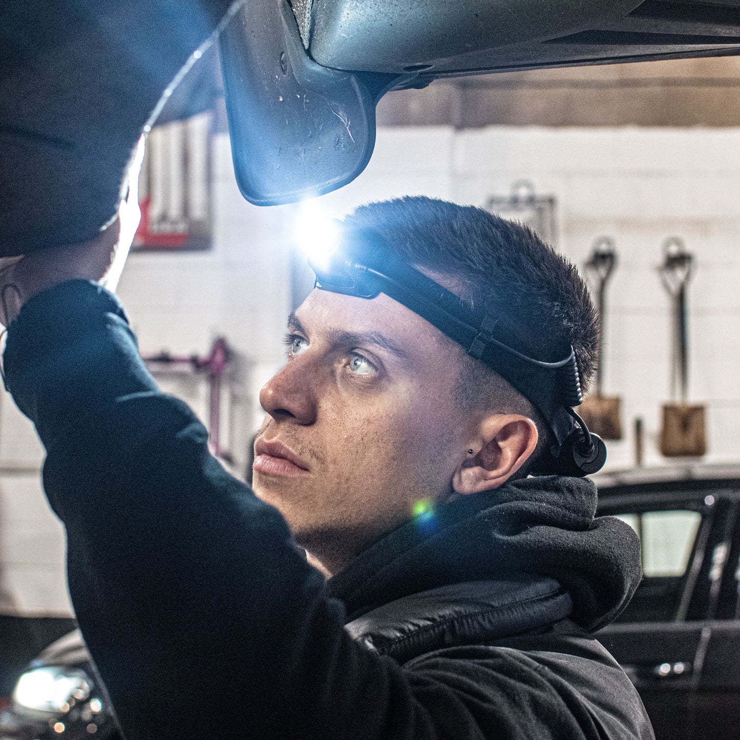 POWERHAND 800 Lumen Rechargeable Head Torch