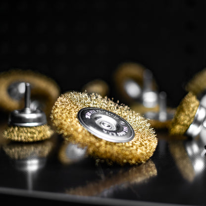 POWERHAND 24Pc Wire Wheel & Cup Brush Kit