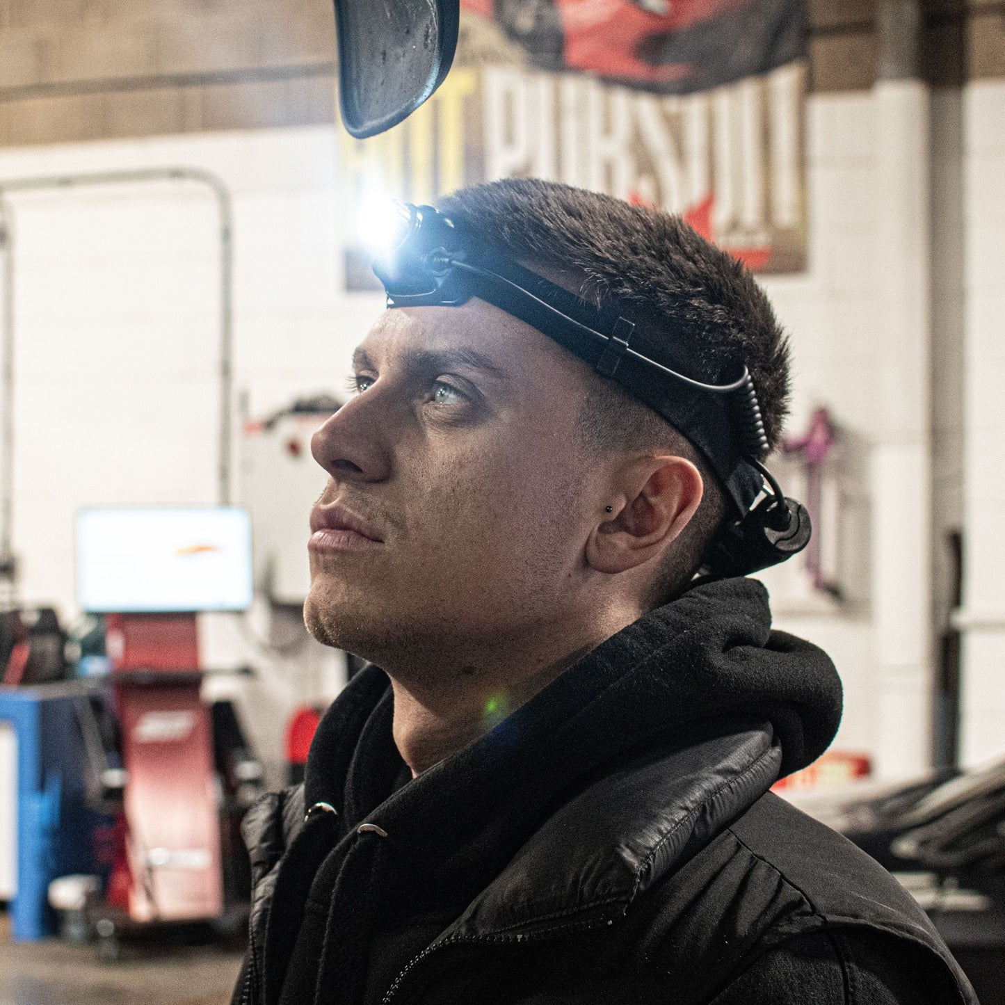 POWERHAND 800 Lumen Rechargeable Head Torch