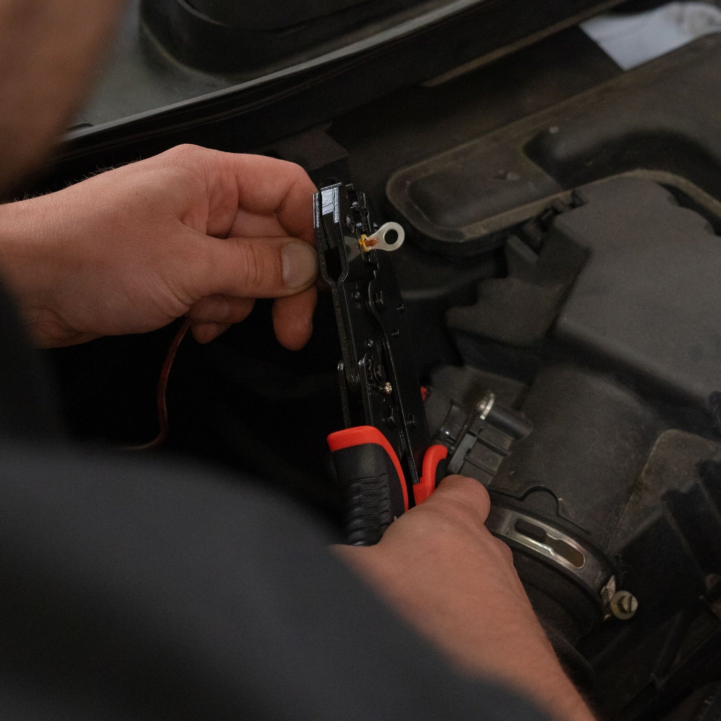 POWERHAND Ratcheting Crimper