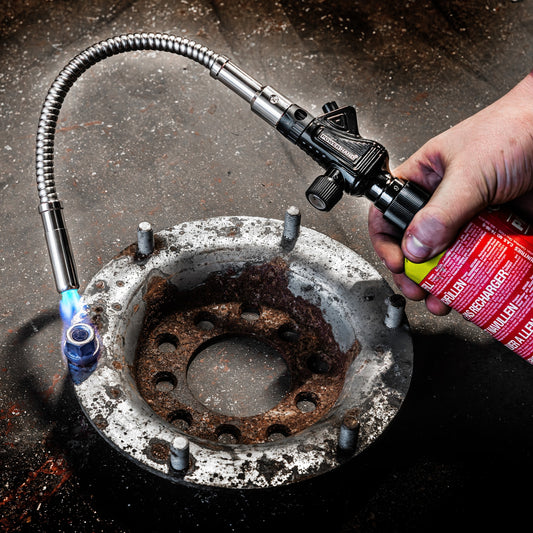 POWERHAND Flexible Blow Torch - US 1" Fitting Propane