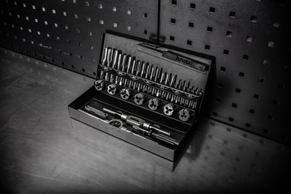 POWERHAND 32Pc Metric Tap & Die Set (M3 - M12)
