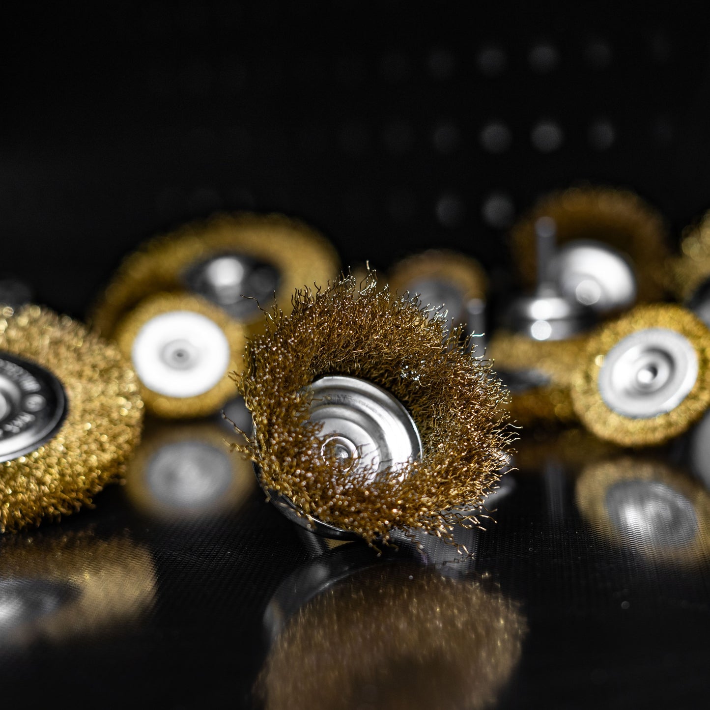 POWERHAND 24Pc Wire Wheel & Cup Brush Kit