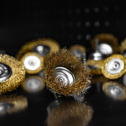 POWERHAND 24Pc Wire Wheel & Cup Brush Kit