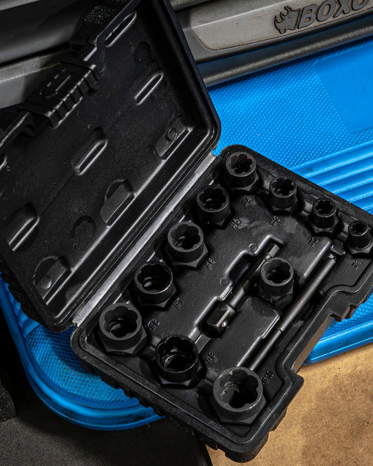 POWERHAND 13Pc 3/8" Bolt and NutGrip Extractor Set