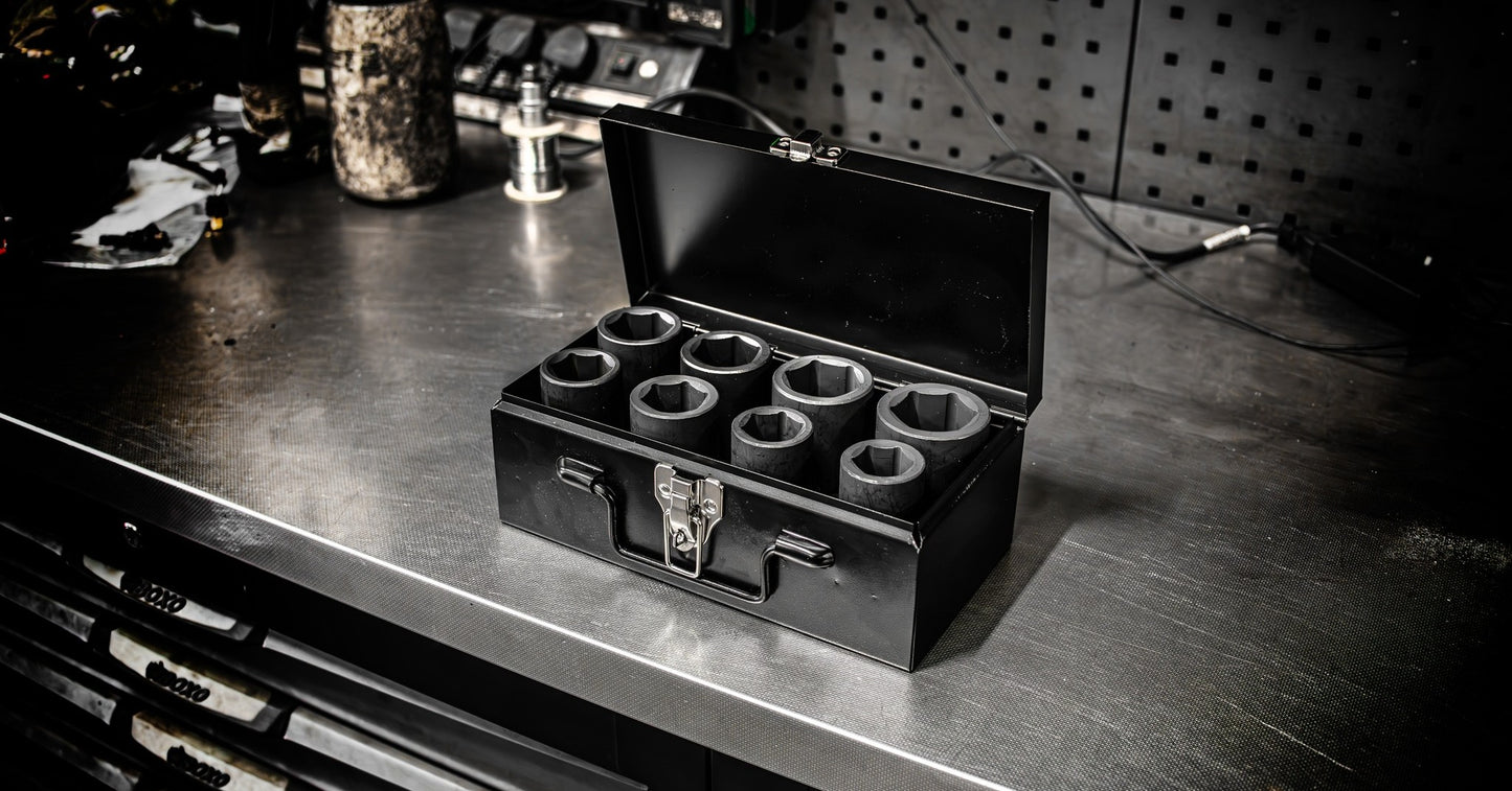 POWERHAND 8Pc 3/4" Deep Impact Socket Set