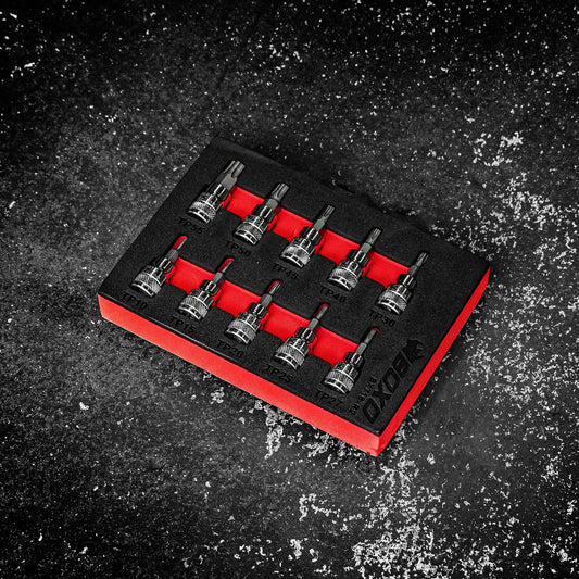 BOXO 3/8" Torx Plus Bit Socket Set