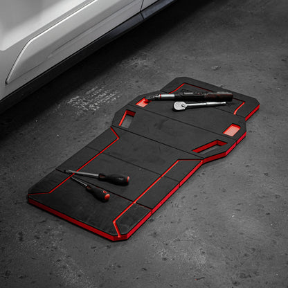 POWERHAND Folding Mechanics Mat - 1200mm x 570mm x 31mm