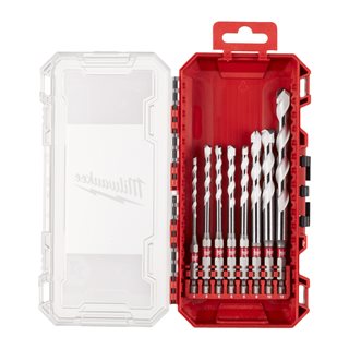 8pc Multi Material Drills Set 1