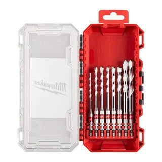 8pc Multi Material Drills Set 2