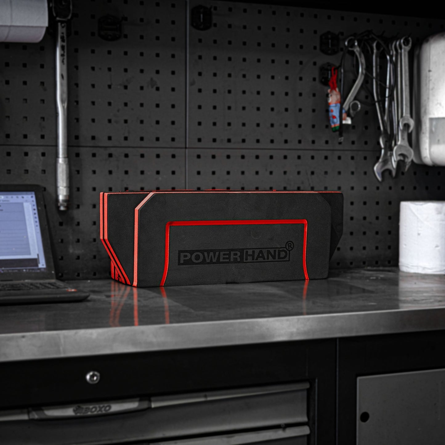 POWERHAND Folding Mechanics Mat - 1200mm x 570mm x 31mm