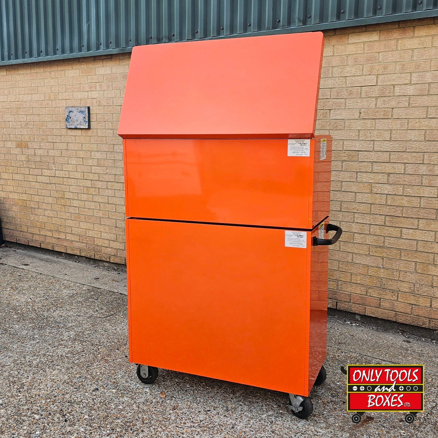 Snap-on 40" Orange Heritage Roll Cab and Top Chest - Pre-loved