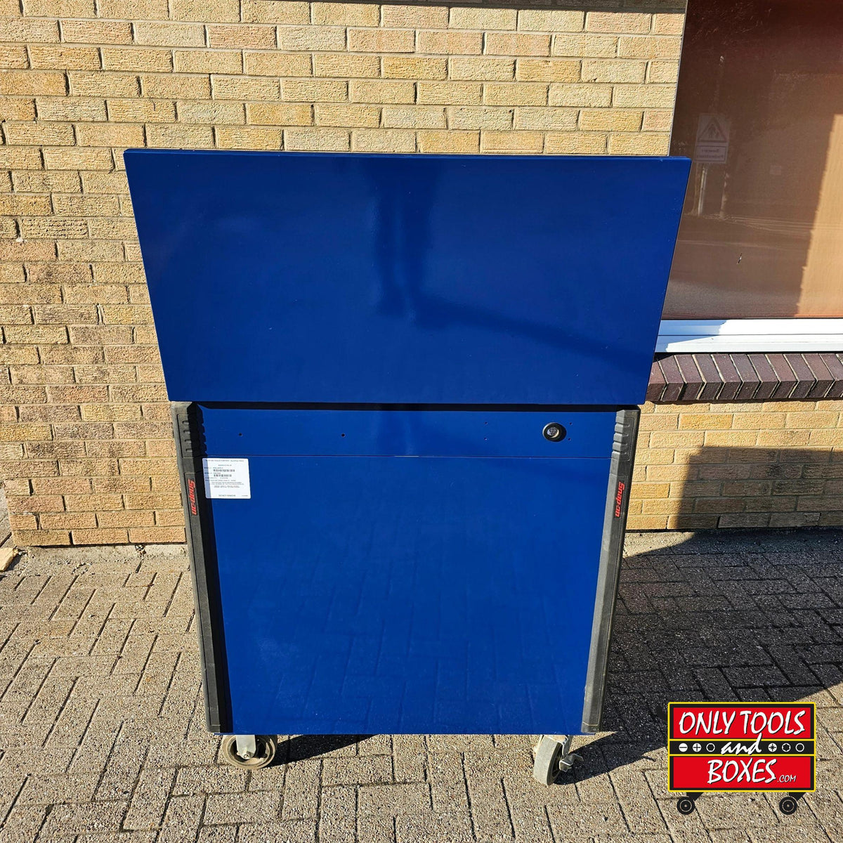 Snap-on 40" Midnight Blue 6-Drawer Roll Cart with Flip Lid (Pre-Loved)