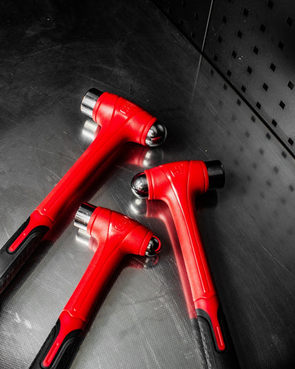 POWERHAND 3Pc Steel Hammer Face & Pein Set