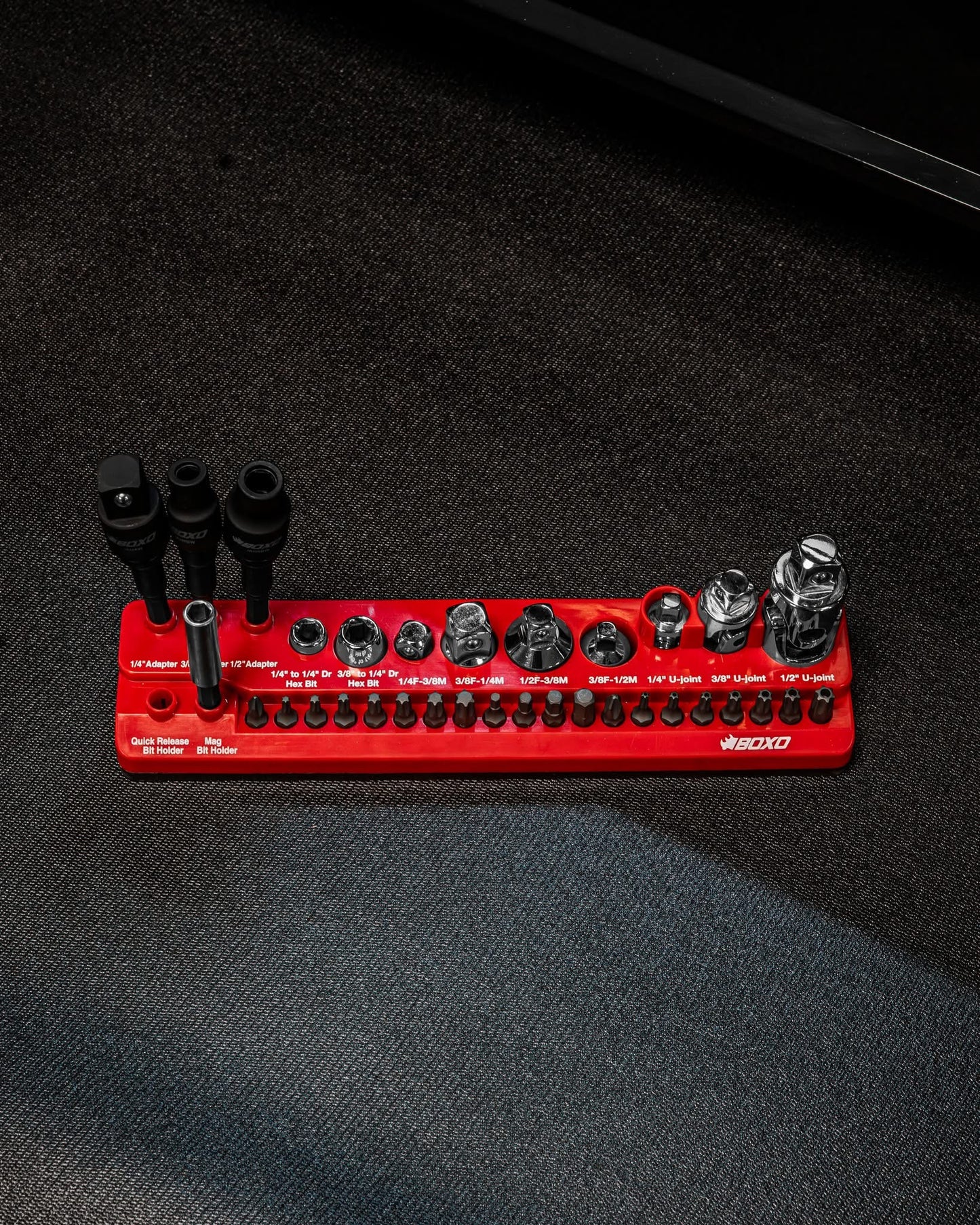 BOXO 34Pcs Magnetic Tool Bit Holder