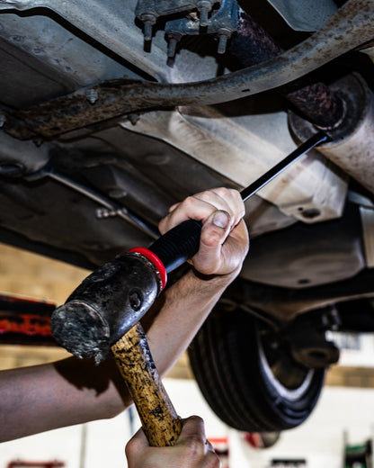 POWERHAND 4Pc Hammer Through Pry Bar Set