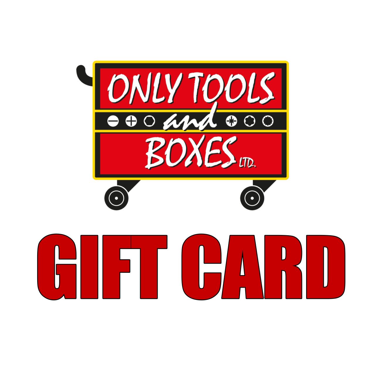 Only Tools and Boxes Gift Card