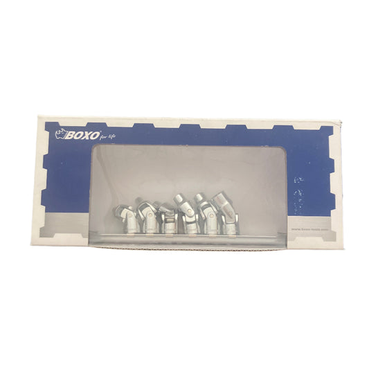 BOXO 6pc 1/4" Dr. Univeral E-Torx Socket Set