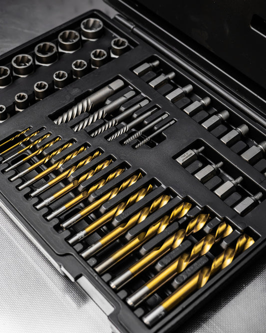 POWERHAND 49Pc Screw & Nut Extractor Set