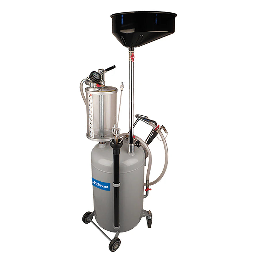 Sykes-Pickavant 80L Air Operated Oil Extractor with 10L Viewing Chamber