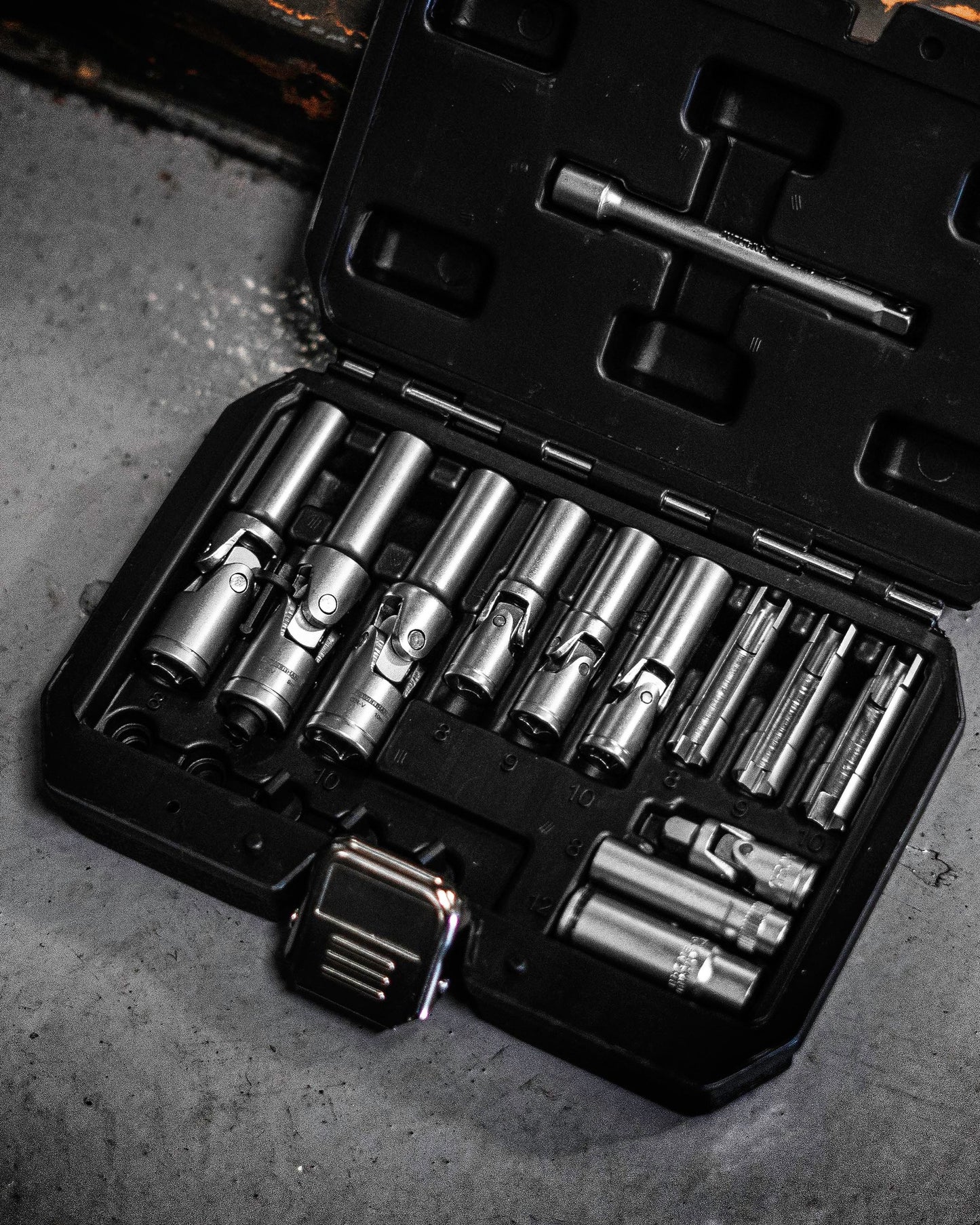 POWERHAND 18Pc Glow Plug Socket Set