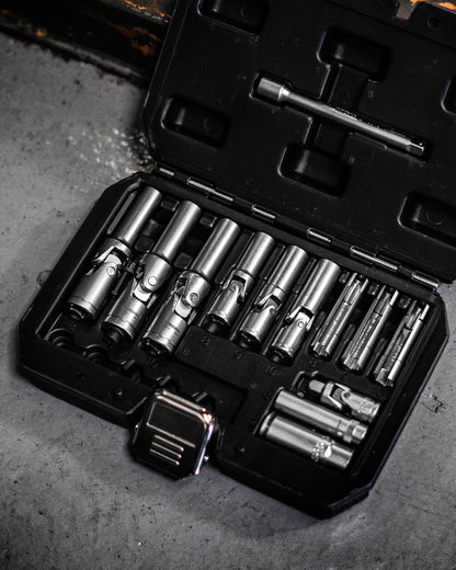POWERHAND 18Pc Glow Plug Socket Set