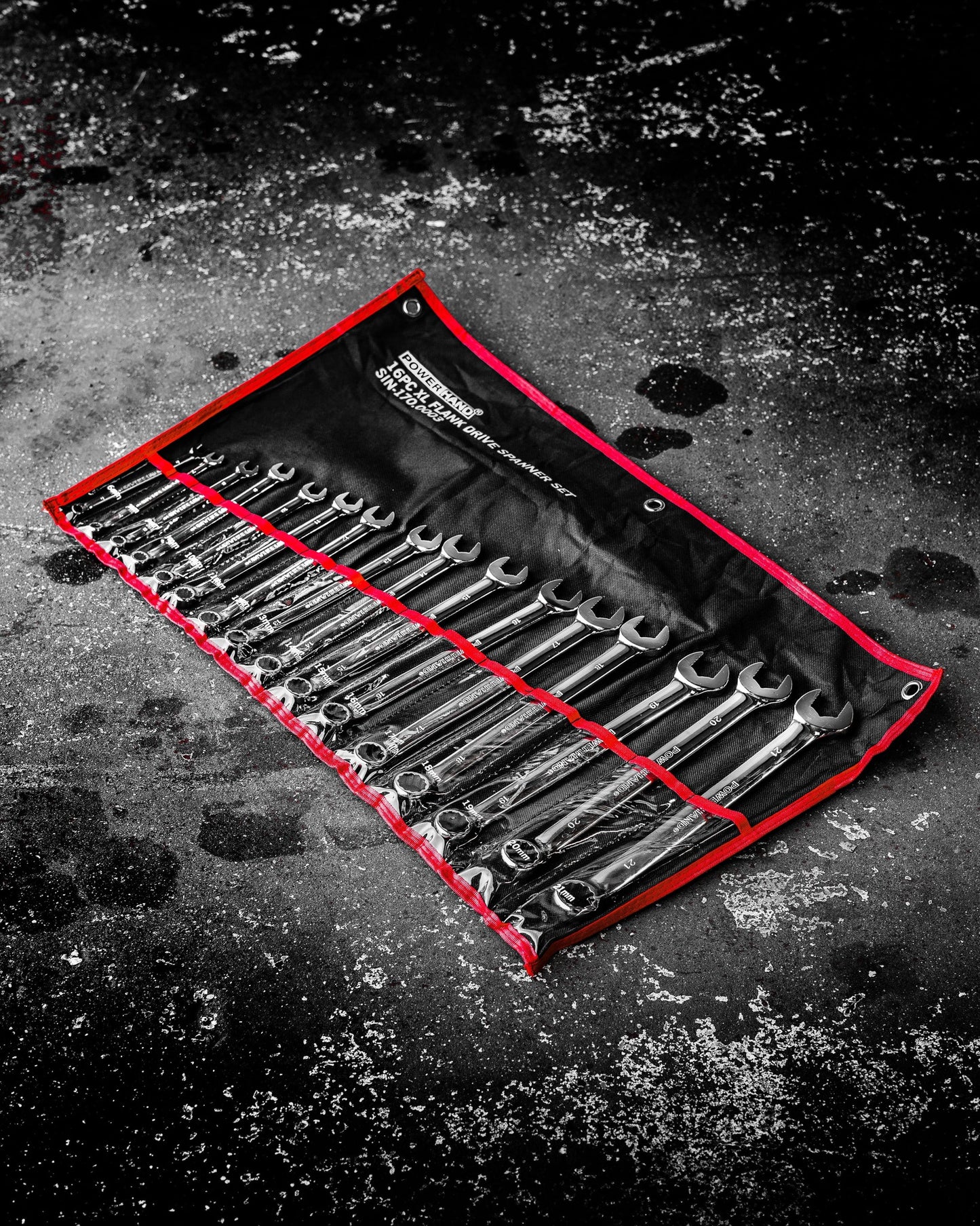 POWERHAND 16Pc XL Flank Drive Spanner Set