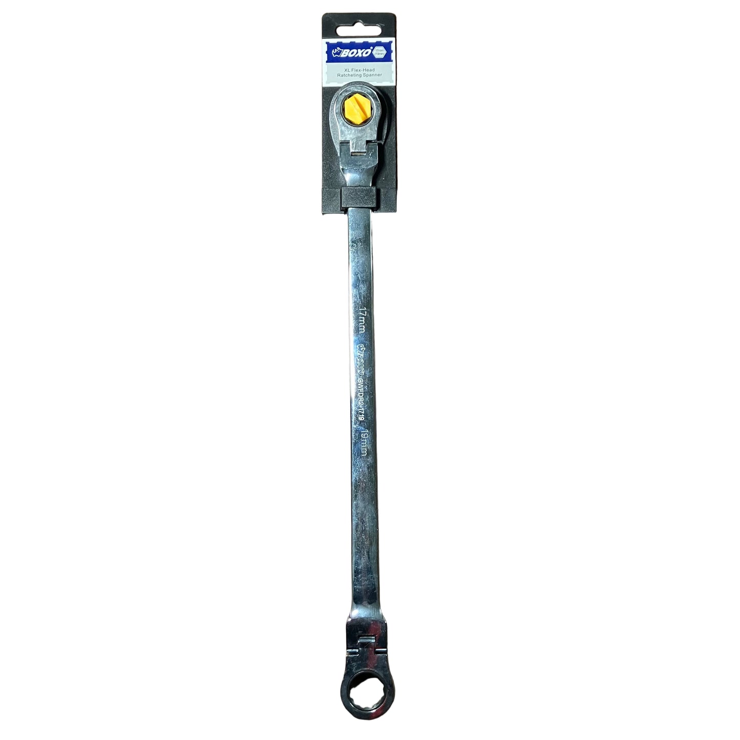 BOXO XL Flex-Head Ratcheting Spanner 17mm - 19mm