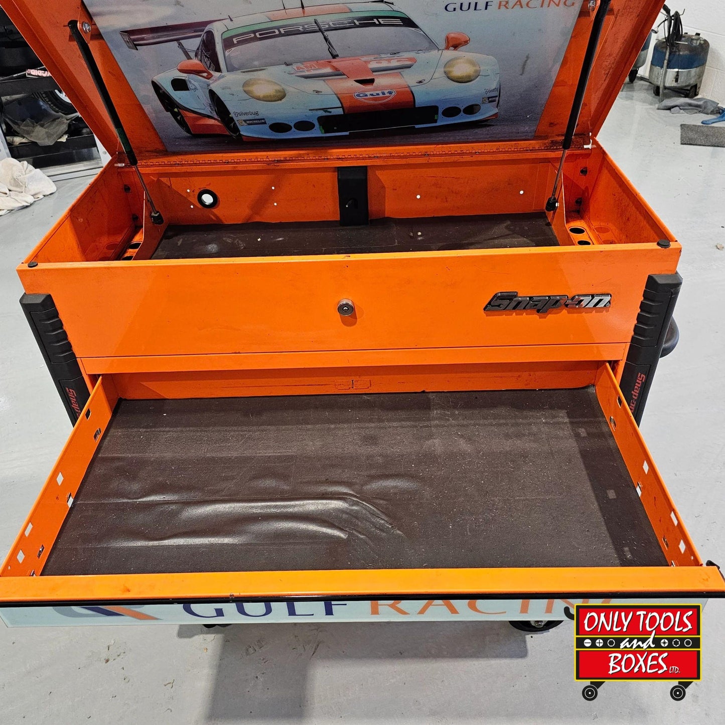 Snap-on 40" Flip Lid Cart Orange Pre-loved