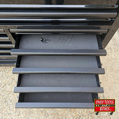 BOXO 53" Black 12 Drawer Rollcab - Pre loved