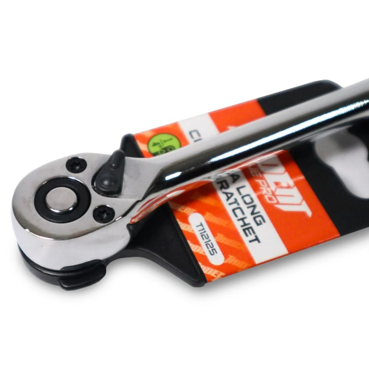 TRIDENT Cobra 1/4" 72T Reversible Extra Long Ratchet
