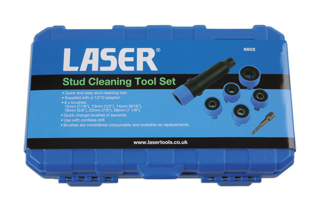 Laser Wheel Stud Cleaning Tool Set