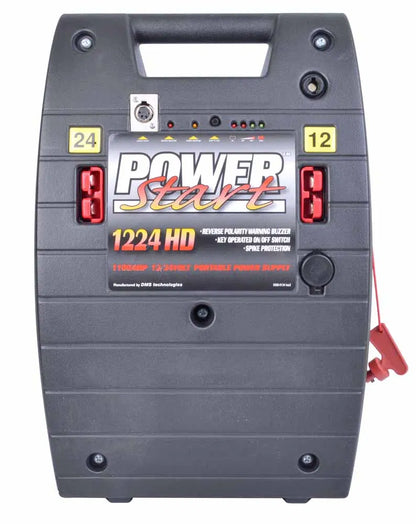 Powerstart 1224hd - 12v & 24v, 2 X 26ah, 1100-1100cca