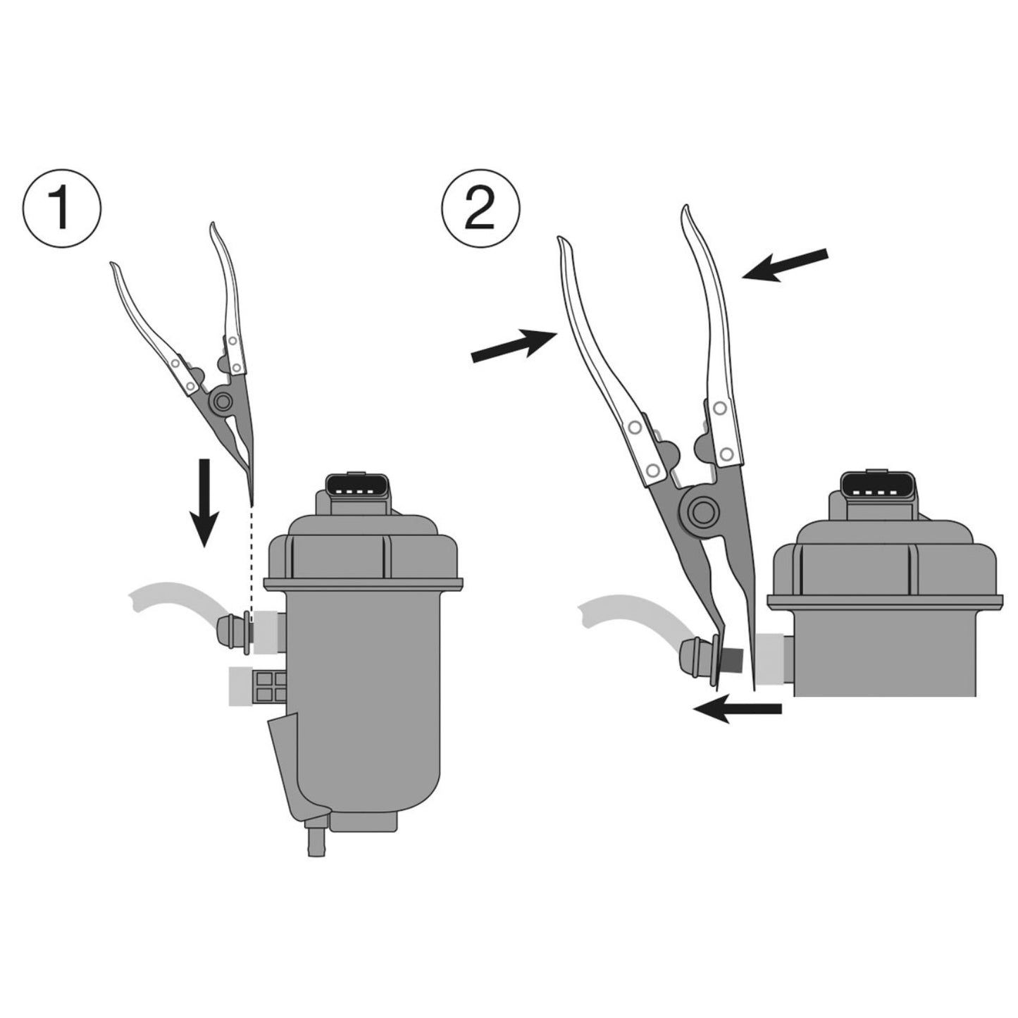 Laser Fuel Line Pliers for Diesel Filters