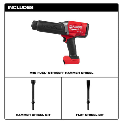 Milwaukee M18 FUEL™ STRIKER™ Hammer Chisel
