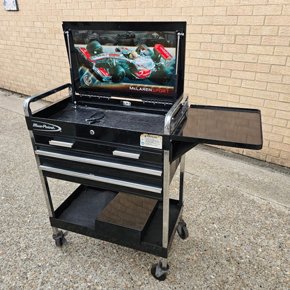 Blue-Point McLaren Sport 30" 4-Drawer Cart with Side Table & Side Box (Pre-Loved)