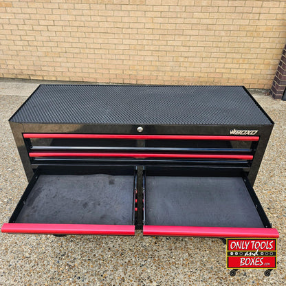 BOXO 53" Black 12 Drawer Rollcab - Pre loved