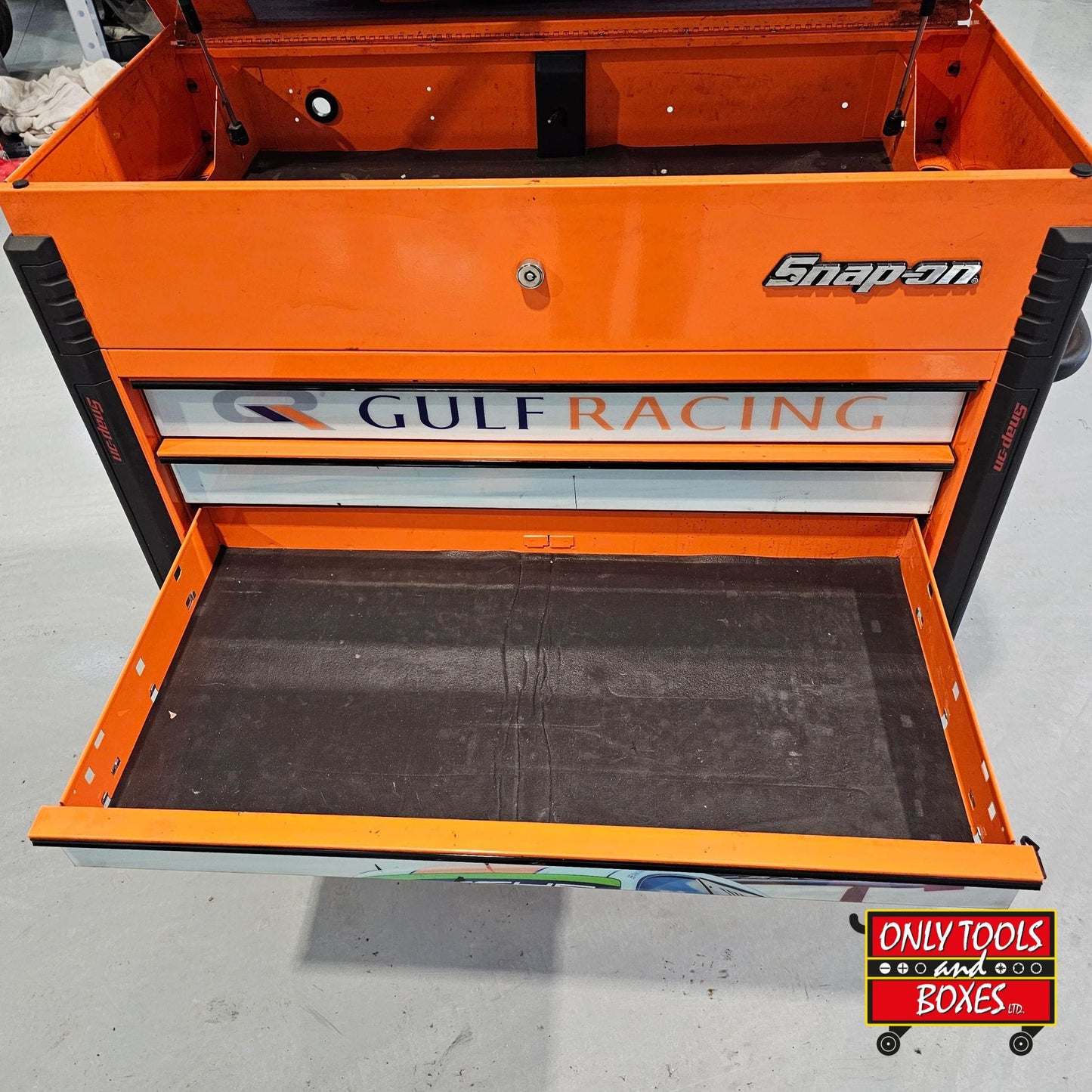 Snap-on 40" Flip Lid Cart Orange Pre-loved