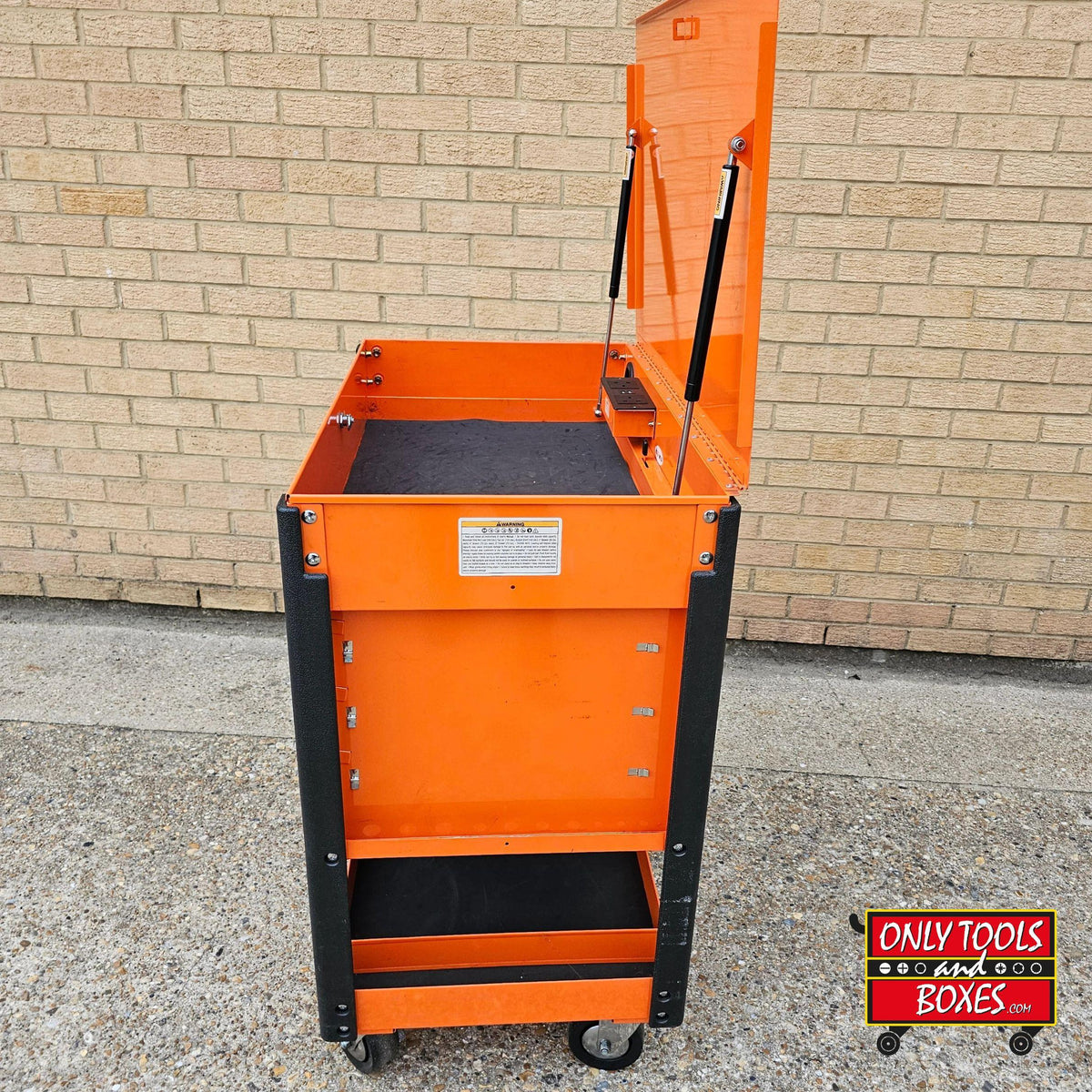 ToolTruck Orange 4-Drawer Tool Cart