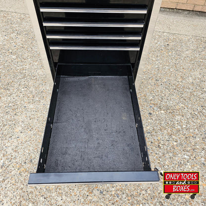 Snap-on 19" x 24" 7-Drawer Masters Series End Cab with Stainless Top