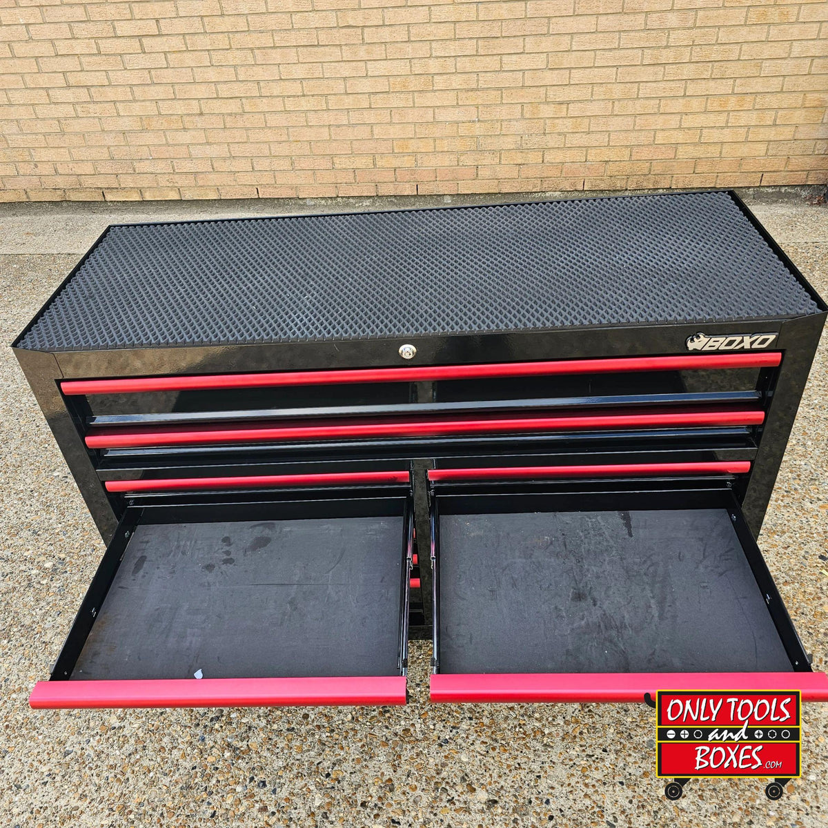 BOXO 53" Black 12 Drawer Rollcab - Pre loved
