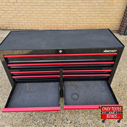 BOXO 53" Black 12 Drawer Rollcab - Pre loved