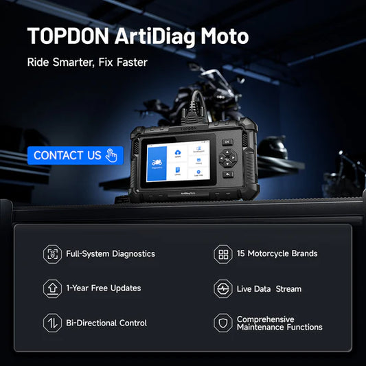 TOPDON ArtiDiag Moto for Motorcycles
