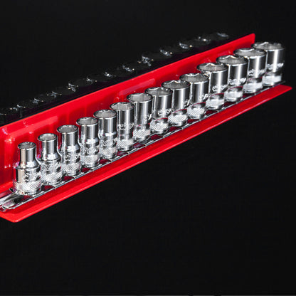 BOXO 13Pc 1/4" Magnetic  L-Type Socket Tray
