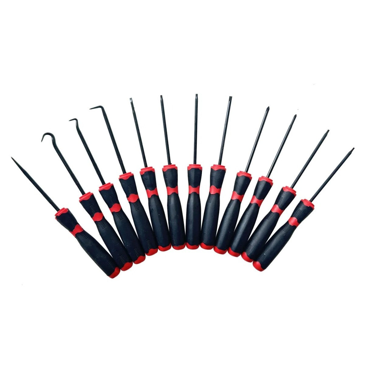 POWERHAND 12Pc Precision Driver, Pick & Hook Set