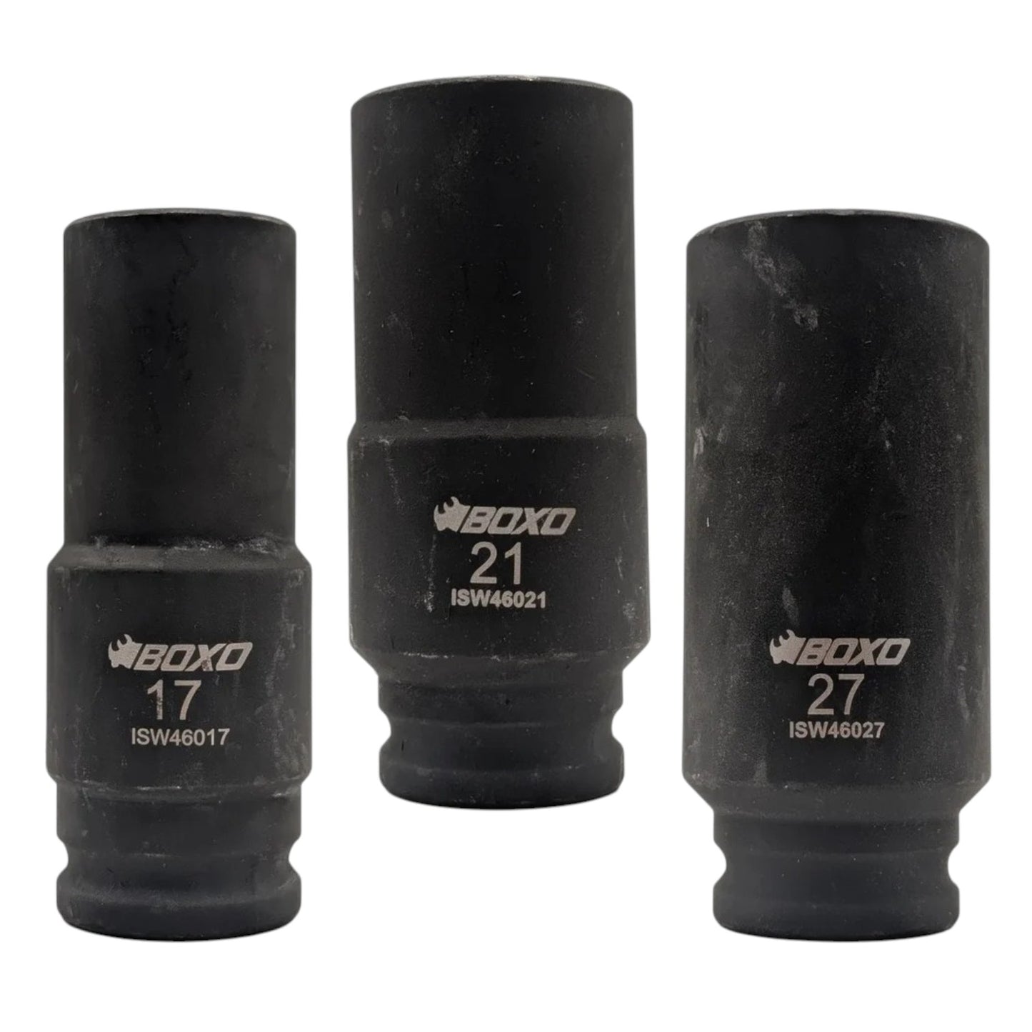 BOXO 1/2" 6Pt Weighted Impact Sockets